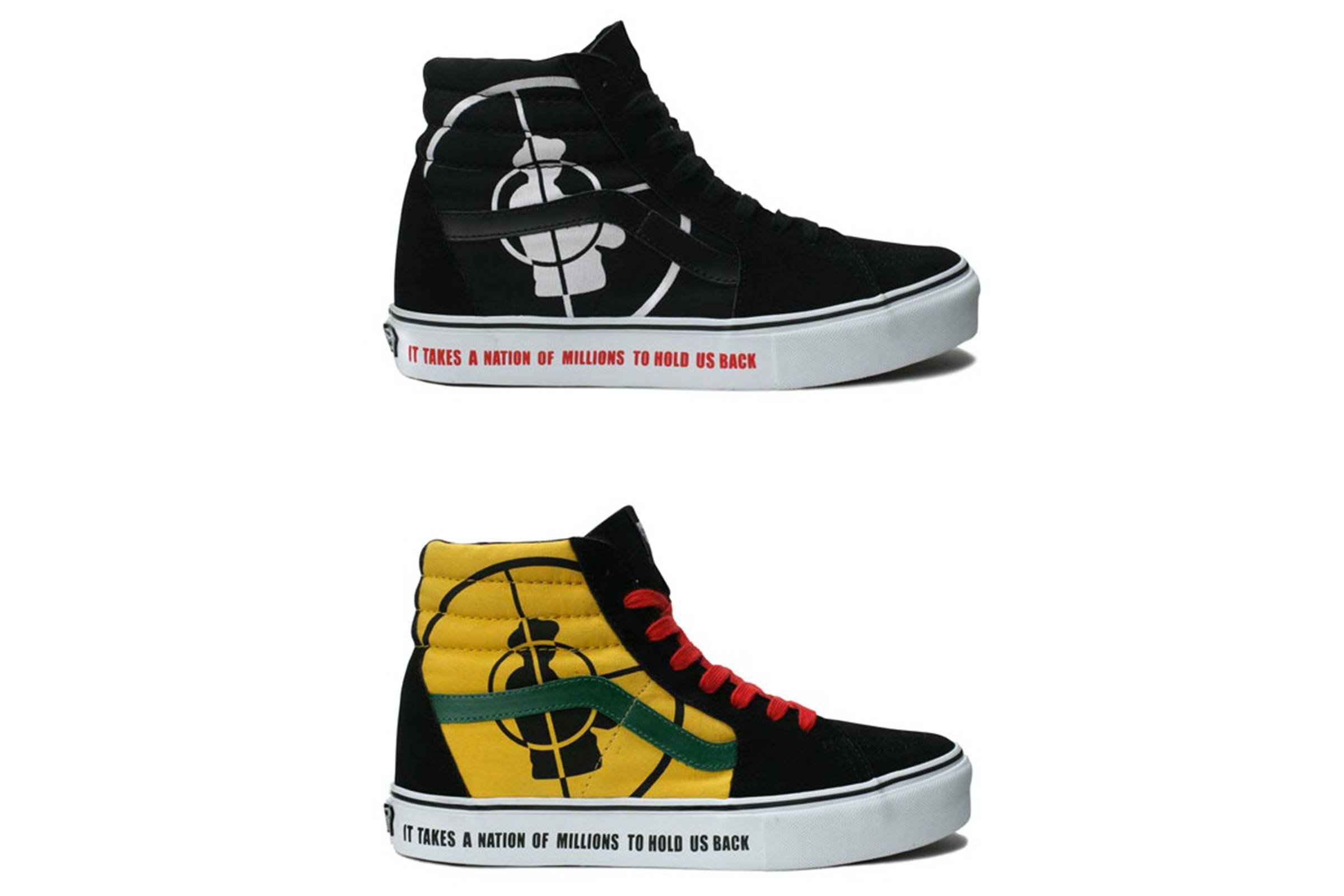 Vans Sk8-Hi Supreme Public Enemy Hi-top Sneakers